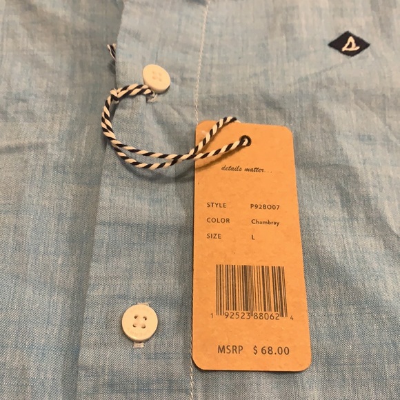 Sperry Newshore Woven Shirt - Picture 4 of 6